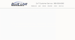 Desktop Screenshot of bluelineprotective.com